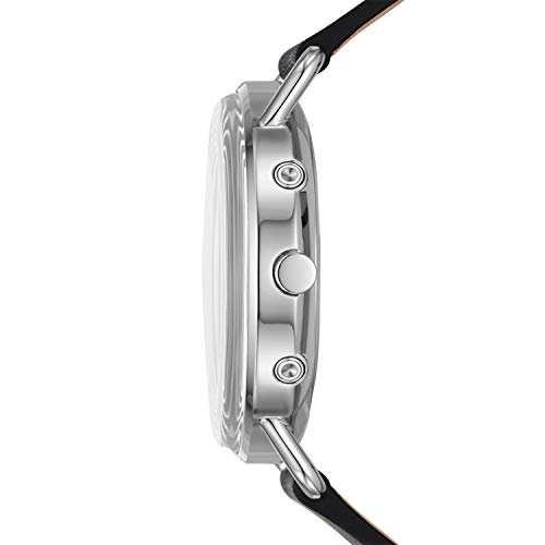 Skagen-Mens-Stainless-Steel-Quartz-Watch-with-Leather-Strap-Black-20-Model-SKW6702