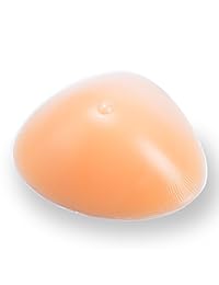 Sujetador de prótesis de mastectomía de silicona en forma de pecho, solo una pieza