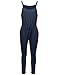 Made by Emma Women's Sleeveless Elastic Waist Adjustable Straps Long Jumpsuit