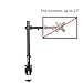 Suptek Fully Adjustable Single Arm LCD LED Monitor Desk Mount Stand Bracket MD6821thumb 3