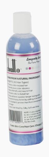 Chatto Longevity Silver Grey Enhancement Organic Hair Color Shampoo, 6fl oz
