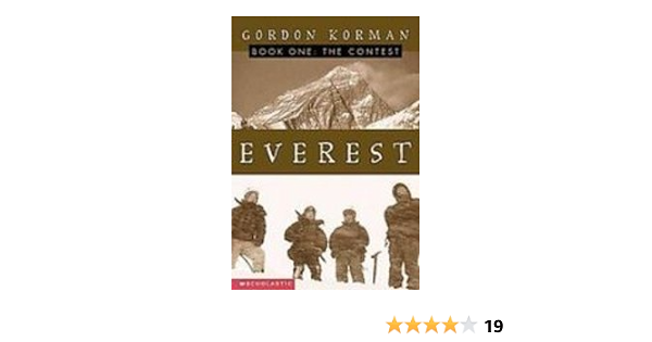 Amazon Com The Contest Everest 9781439520116 Korman Gordon Books