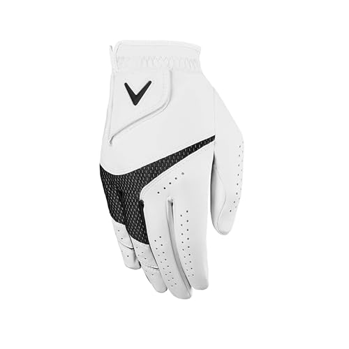Callaway Golf WeatherSpann Junior Golf Glove, Right Hand, L