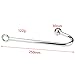 AKStore New Arrival Steel Stainless Anal Hook Fetish Bondage Hook Sex Toys Steel Anal Plug Rope Hook Bondage with Solid Anal Ball Sex Games Unisex Fetish Toy For Lovers(1 Ball)thumb 1