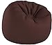 Flash Furniture Small Solid Brown Kids Bean Bag Chair -, DG-BEAN-SMALL-SOLID-BRN-GG