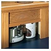 Omega National 18W x18.5H Straight Appliance Garage Maple