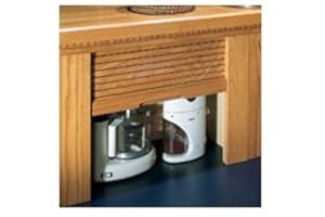 OMEGA NATIONAL PRODUCTS Omega National 18W x18.5H Straight Appliance Garage Maple