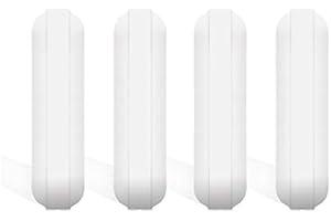 EQUTY BAYMERS 4 PTFE Magnetic Stirrer & Stir Bars (30mm), White, 4 Pcs