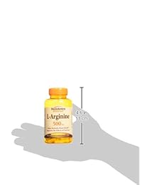 Sundown Naturals L-Arginina 500 mg, 90 °Cápsulas, 30768034467, 1, 1