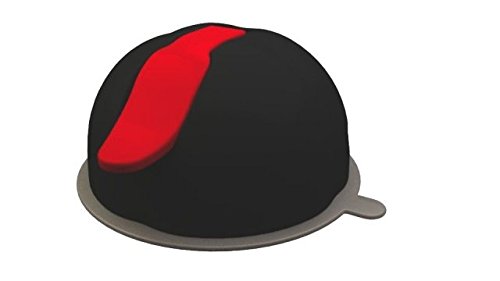 iSucker, Black with a Red lever for use with iPad, Android, Samsung, Kindle, Nook. It's an ergonomic handle, and can also be used as a stand.