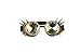 CAREONLINE Vintage STEAMPUNK GOGGLES Bling Glasses Kaleidoscope Goth COSPLAY PARTY Rivets