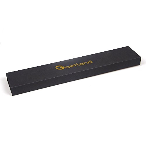Goetland Luxurious 16-1/2 inches Champagne Saber Opener Sabrage 420 Stainless Steel with Gift Box, Red Wood Handle - Thumbnail 3
