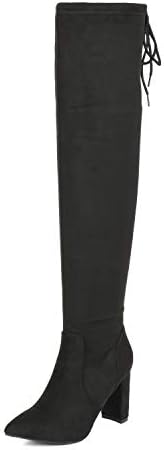 DREAM PAIRS Women's Thigh High Fashion Boots