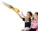 12 Pack Flying Foam Foam Missile Footballs with Tails, Sports Aero Pocket Flyers Toys for Kids Outdoor Backyard Activities, Games, Party Favors (9 Inches)