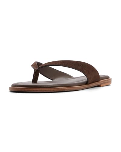 ALDO Women's Autumnlee Lightweight Flip Flop, Brown, 10