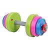 Verstelbare Kleurrijke Dumbbell Toy Pretend Workout Set Voor Kids Gym Exercise – Vul Met Strandzand Of Water