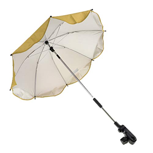 image for Prettyia Heavy Duty Beach Umbrella Clamp-on Sun Protection Parasol All