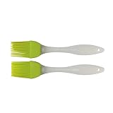 Bluesky Dream Basting Pastry/BBQ Brushes (5 Inch,2 Of One Package) Durable,Attractive,Colorful And Heat Resistant (Green)