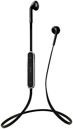 Bluetooth Headphone, Wireless Sport Stereo Headphone for  iPhone 7 iPhone 6s Samsung Galaxy S7 and Android Smartphones (Black)