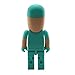 Aneew Pendrive 32GB Green Hat Man Doctor Surgeon Robot USB Flash Drive Memory Thumb Stick U Disk