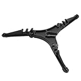 Walmeck Outdoor Stove Burners Canister Stabilizer Bracket Gas Tank Stand Tripod Support Folding Fuel Tank Tool Equipment Camping Travel Backpacking Gas Bottle Shelf Fixator
