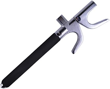 OHMU Anti-theft Car Steering Wheel Lock Adjustable Multifunctional Wheel Lock Heavy Duty Safety Hammer Self-defense Handy Tool Window Breaker