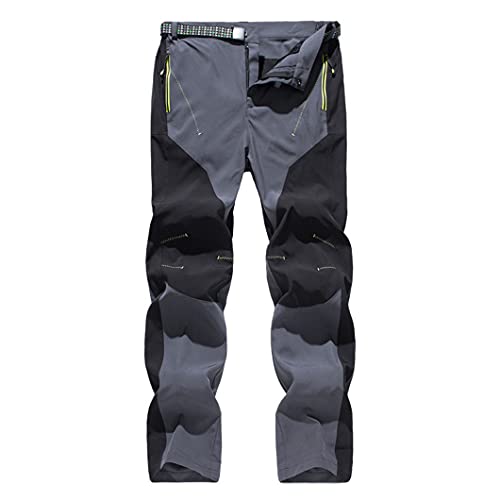 Men's Hiking Pants Summer Thin Quick Dry Elastic Breathable
