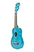 Kala MK-SS/BLU Makala Shark Soprano Ukulele, Blue, One Size