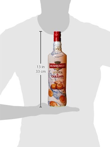 Rushkinoff Vodka Caramel (1 x 1.0 l) – Bild 3