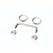 Rugged Ridge | Windshield Tie Down Kit, Stainless Steel | 11104.01 | Fits 1997-2006 Jeep Wrangler TJ