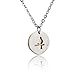 HUAN XUN Stainless Steel Friendship Relationship Necklace Earrings Girls