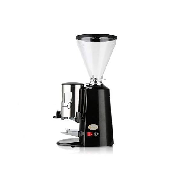 N / C Hochwertige elektrische Kaffeemühle, Aluminiumlegierung, großer Kaffeetrichter, kann für Espresso, französische…