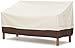 Amazon Basics 3-Seater Waterproof, Anti-UV, Durable, Outdoor Furniture Cover,Beige/Tan