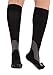Medical Compression Socks 20-30mmHg for Women and Men Wide Calf - Plus Size Compression Stockings for Nursing, Flight, Airplane Travel Circulation - Black, 5X-Large - A601R