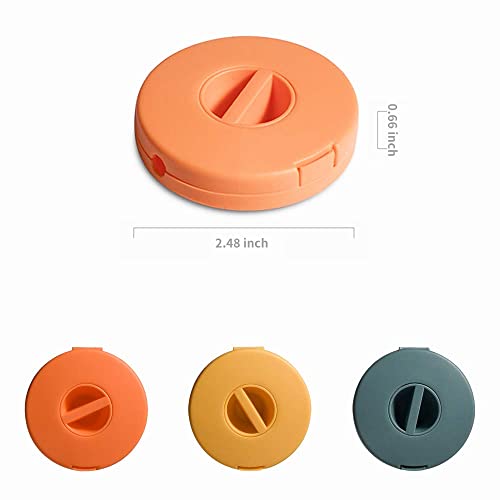 3 Pieces Earbud Organizer, Round Headphone Cord Organizer, Retractable