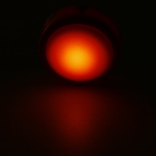 uxcell Tap Lights Battery Powered Touch Sensor LED Lamp Push Night Light Wireless Stick-on 3.9inch Red Colored 2 Packs for Closet Cabinet Bedroom Storage Shed Hallway Stair Car