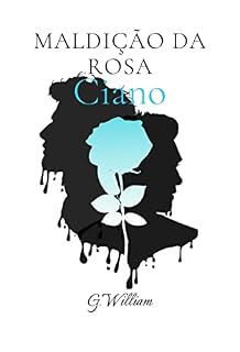 Livro Maldição da rosa ciano