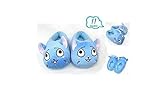 Fairy Tail Happy Blue Cat Plush Slipper