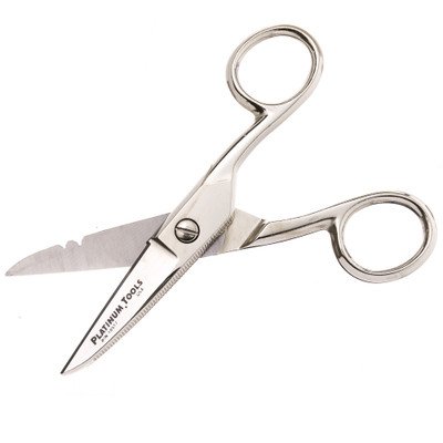 Platinum Tools, Electrician s Scissors-5 ( 50 PACK ) BY NETCNA