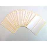 Pack of 216, 10mm Round, White Paper Circle Labels, Removable Low Tack Adhesive, Easy to Remove ...