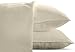 Utopia Bedding Cotton Pillow Case (Pack of 2) – (Queen, Beige) – 100% Cotton Sateen for Maximum Softness and Easy Care - Elegant Double-Stitched Tailoring