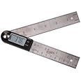 iGaging Digital Protractor with 7" and 4" Stainless Steel Bladed