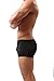 Louis Rouse Mens Boxer Briefs Underwear Mens Boxer Shorts Smooth Short Leg Mens Underwear Black
