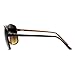 SA106 Oversize Large Thin Plastic Racer Mens Sport Sunglasses Black Brown