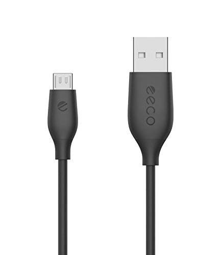 eeco Micro USB Cable, 2m Micro-USB Fast Charging Cable with Extra Durable Aramid Fiber for Samsung, Sony, LG, Nexus, HTC, Andriod Smartphones and more