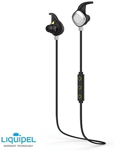 Photive PH-BTE26 Sweat-Proof Wireless Bluetooth Earbuds with 10 Hour Battery. Noise Isolating Lightweight Secure Fit Sports Headphones. OPEN BOX