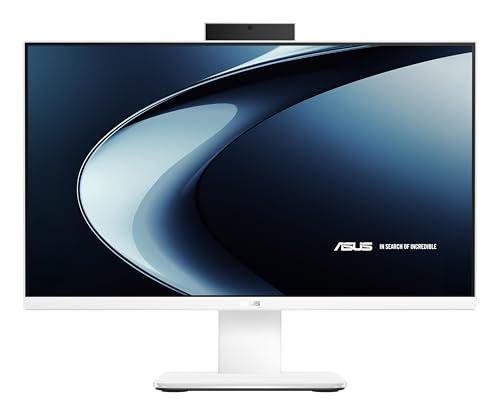 ,V400 AiO V440VAK-WPC2390 - Sobremesa Todo en uno 23.8" Full HD (Intel Core 3 100U, 8GB RAM, 512GB SSD, Graphics, Sin Sistema Operativo) Blanco - Teclado QWERTY español