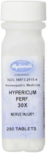 HYLANDS HOMEOPATHIC HYPERICUM PERF 30X, 250 TAB by Hyland Homeopathy