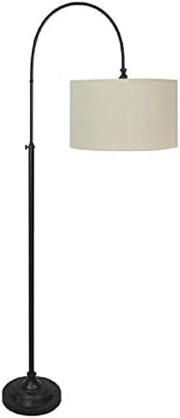 Allen Roth 76 5 In Bronze Downbridge Floor Lamp Amazon Com