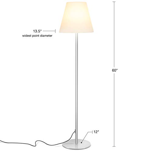 Brightech Nova Led Tall Outdoor Standing Floor Lamp Sturdy